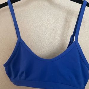 Bombshell dark blue sports bra